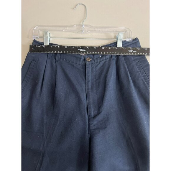 Bugle Boy for Her Blue Navy Shorts 7inch Inseam Classic Vintage Shorts Sz 14 Ram - Picture 6 of 7